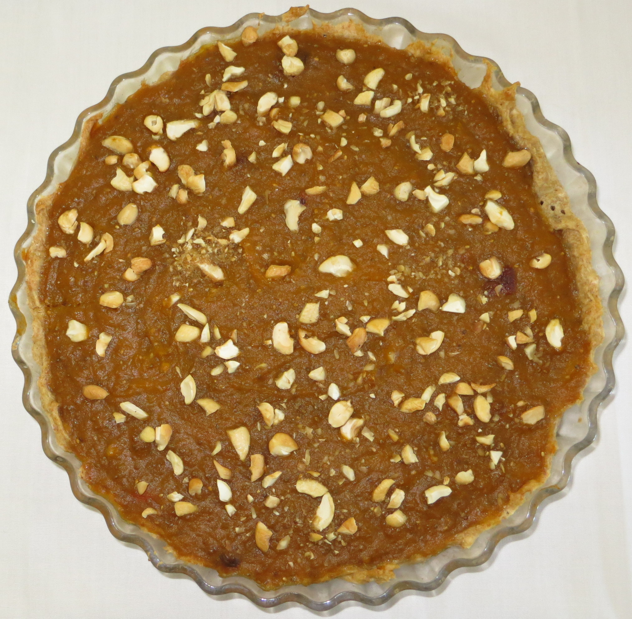 Tarte de abbora e chia